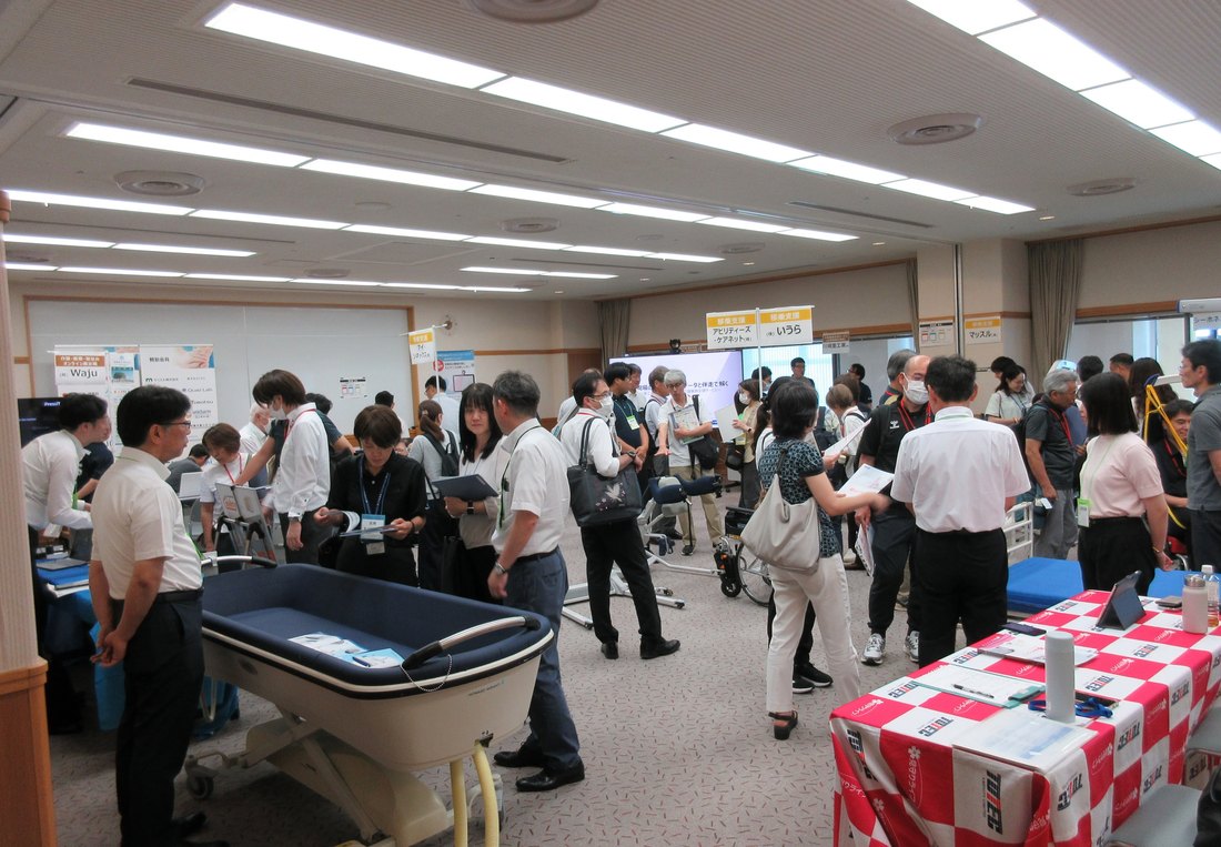 介護テクノロジー体験会の会場イメージ